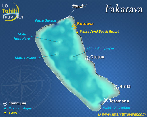 Carte de Fakarava