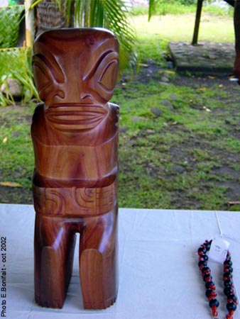 Tiki in Atuona - Hiva Oa